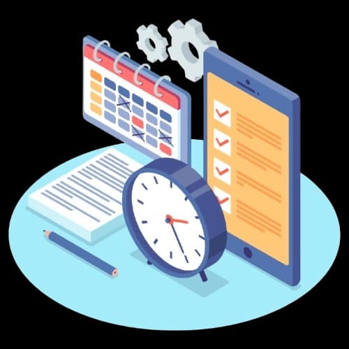 Ilustrasi sistem presensi digital