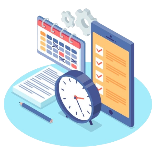 Ilustrasi sistem presensi digital